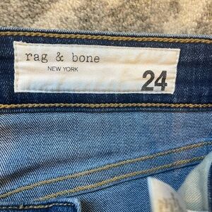 Rag & Bone Blue Denim Jeans
